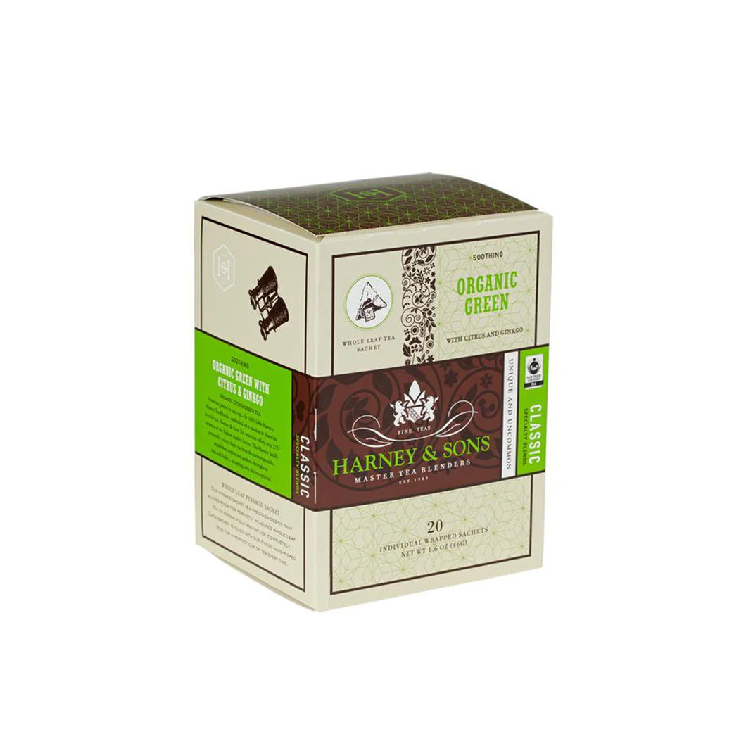 Organic Green Tea (individual sachets)