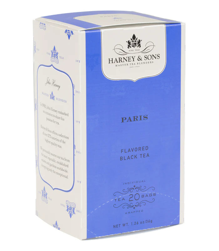 Paris Flavoured Black Tea (box)