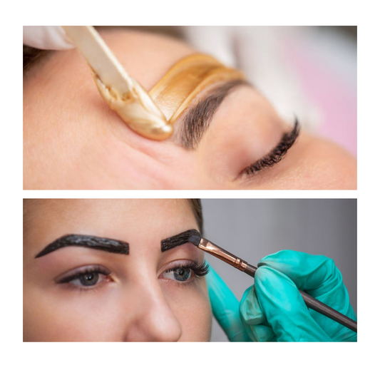 Eyebrow Wax and Eyebrow Tint