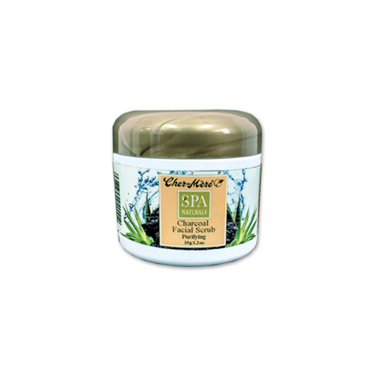 Spa Naturals Charcoal Facial Scrub - Cher-Mere
