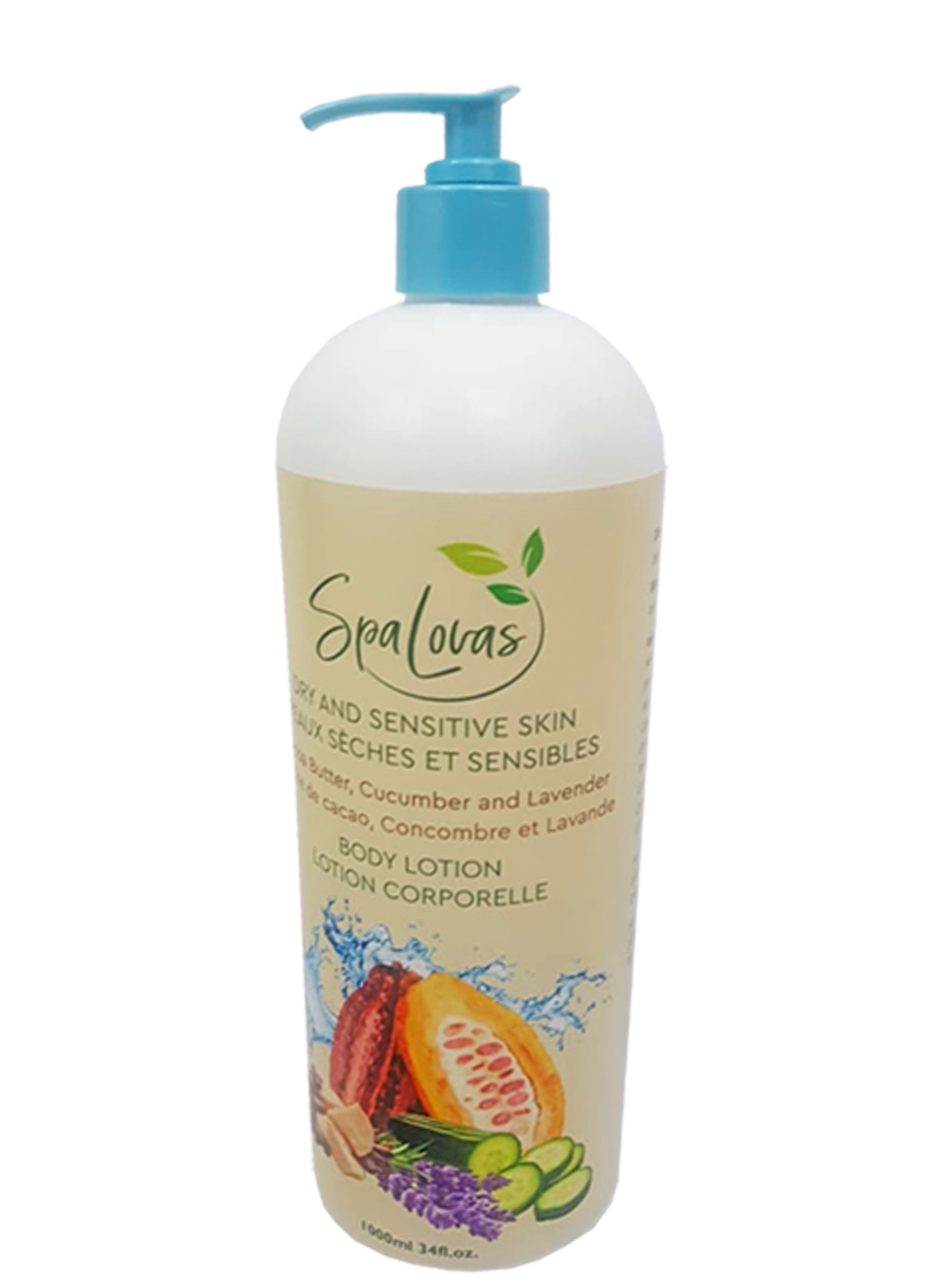 Spa Lovas body lotion (Dry and Sensitive Skin) 1 litre