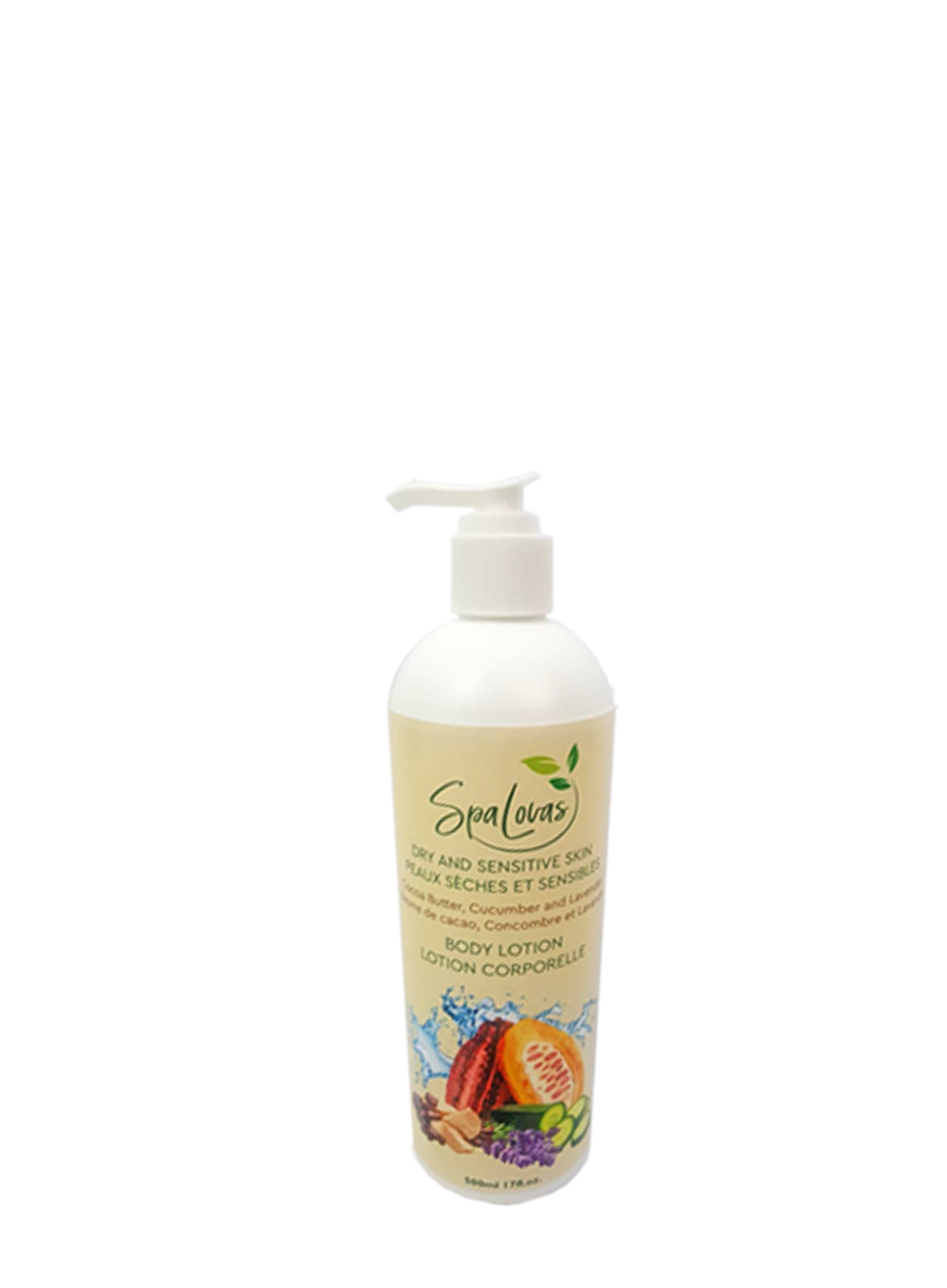 Spa Lovas body lotion (Dry and Sensitive Skin) 500ml