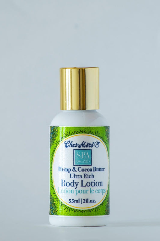 Spa Organics Hemp & Cocoa Butter Body Lotion (50ml)