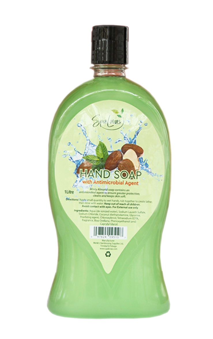 Spa Lovas Minty Almond Hand Soap - 1 litre