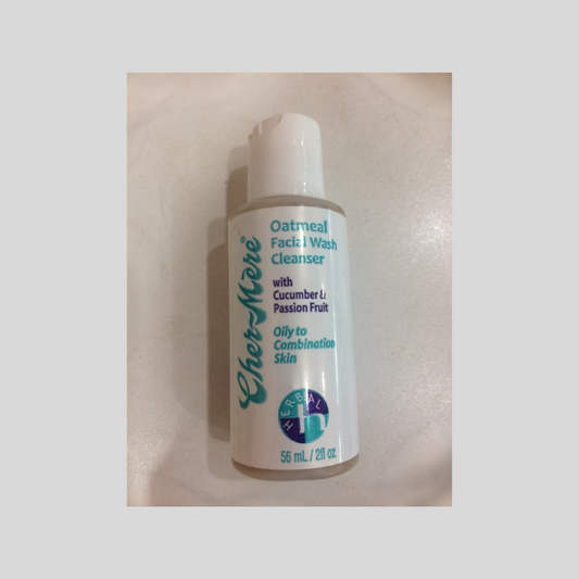 Oatmeal Facial Wash Cleanser with Cucumber and Passion Fruit (50ml)