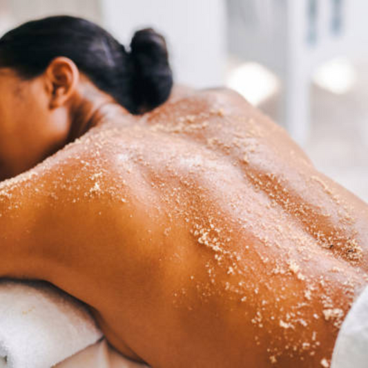 Backless Tabanca Steam & Scrub with Lotion (20 mins)