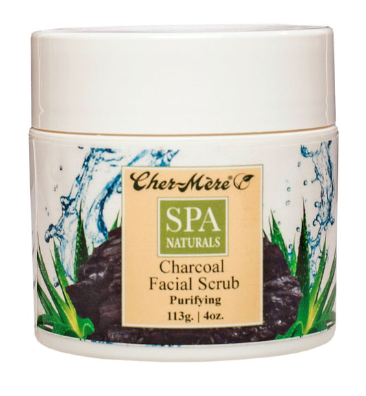 Spa Naturals Charcoal Face Scrub (113g) - Cher-Mere