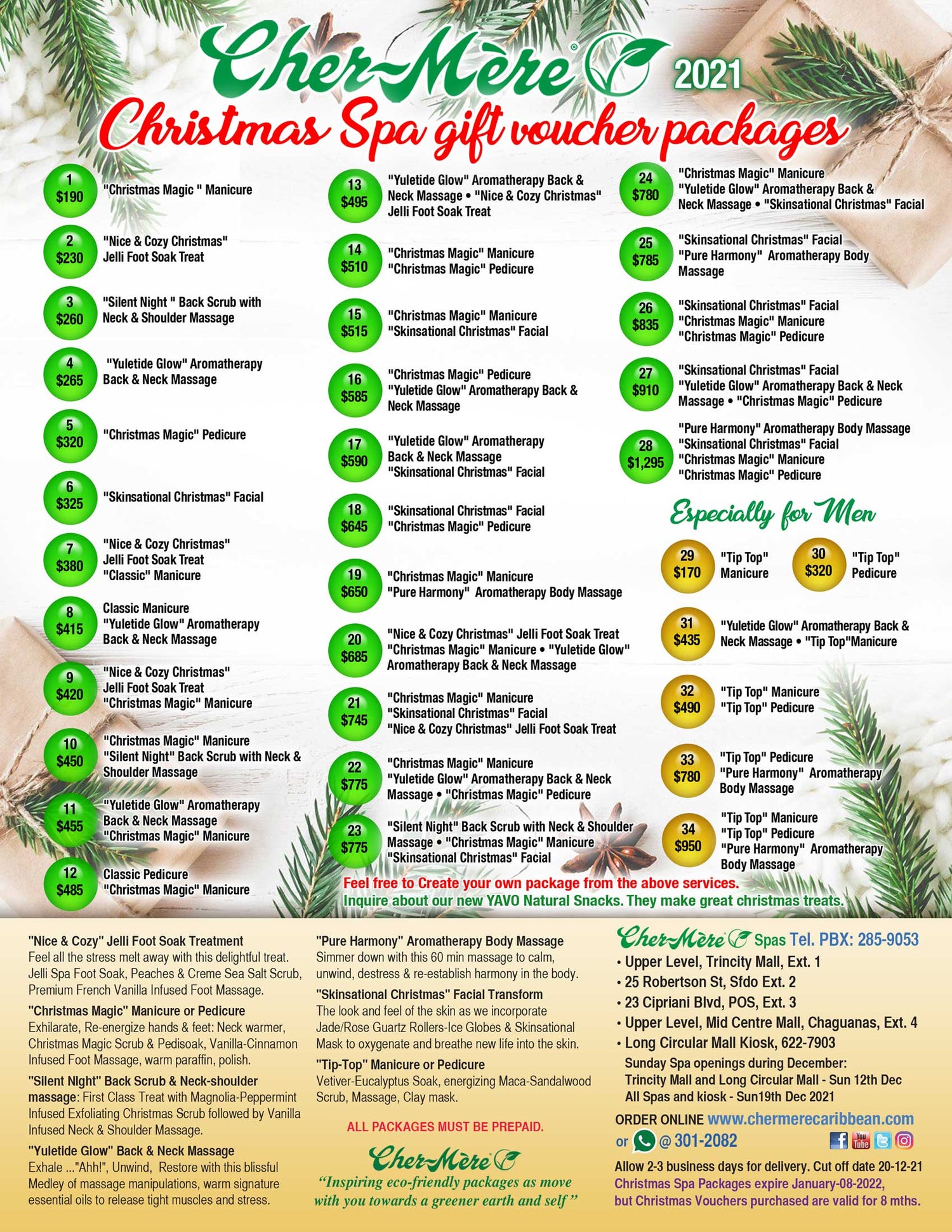 Christmas Packages 2021