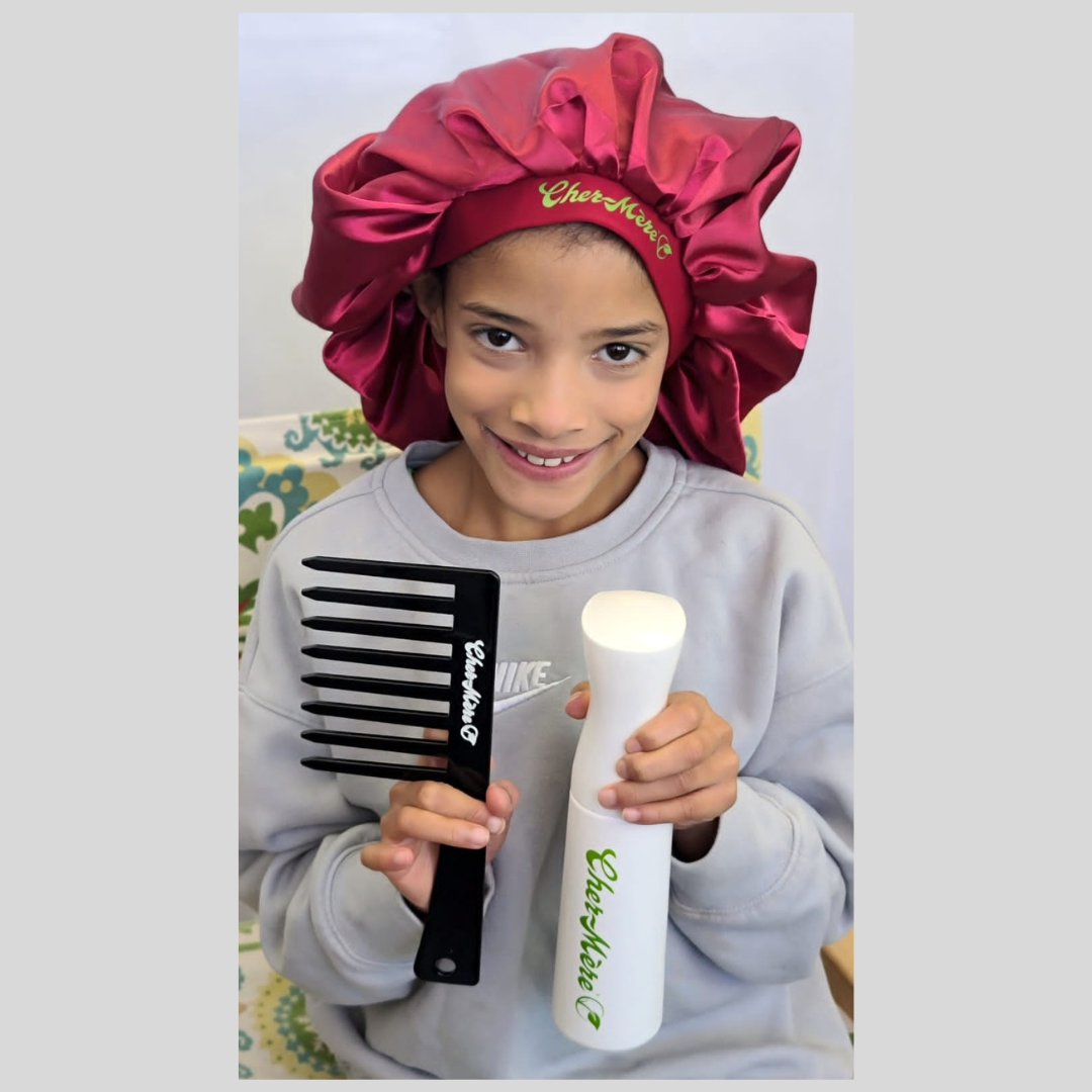 Accessories (Satin Caps, spritzer bottles, cosmetic bags)