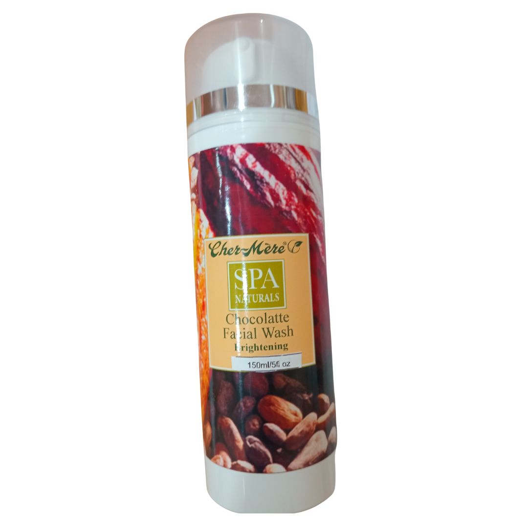 Spa Naturals Chocolate Face Wash (pump) 150ML - Cher-Mere