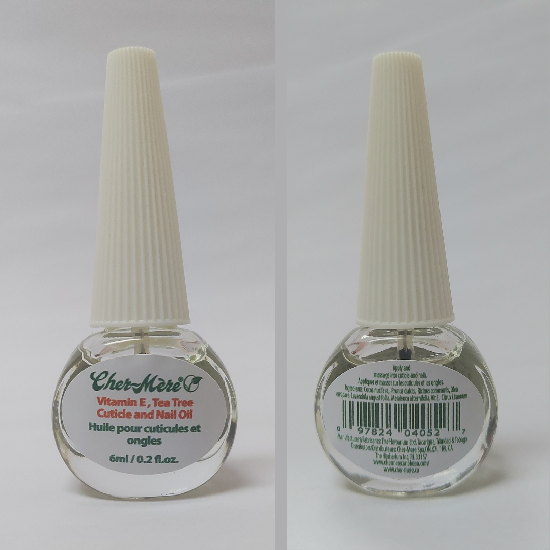Cuticle & Nail Oil, Vitamin E & Tea Tree CherMere