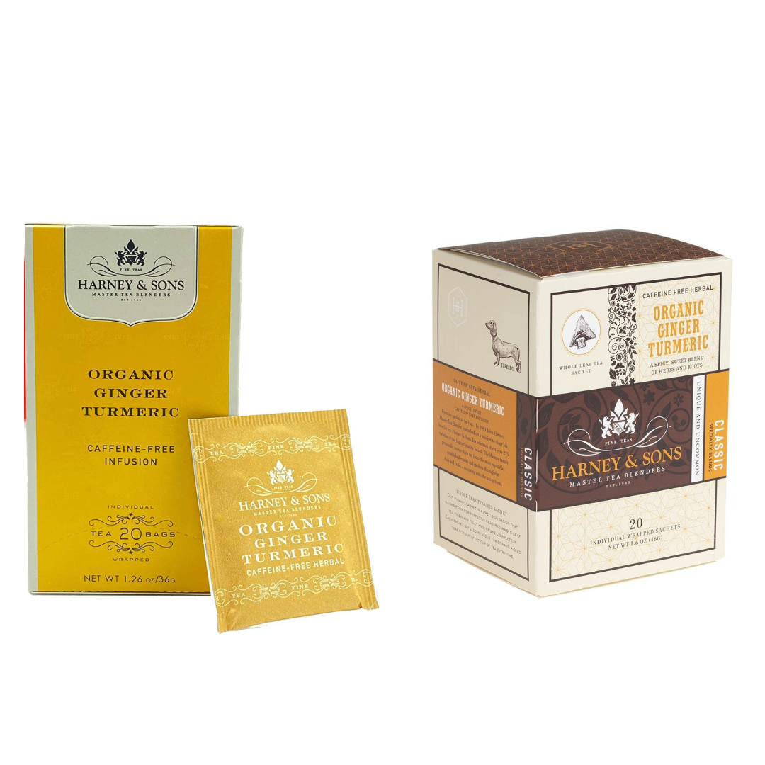 Organic Ginger Turmeric Tea (box)