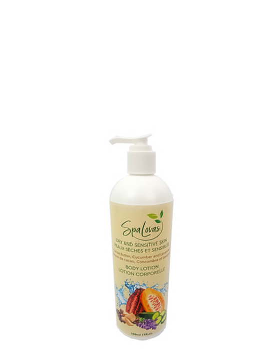 Spa Lovas body lotion (Dry and Sensitive Skin) 500ml