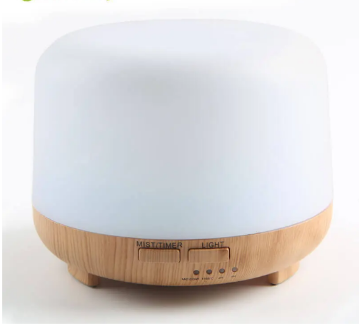 Colour Changing LED Wooden Base Aroma Diffuser