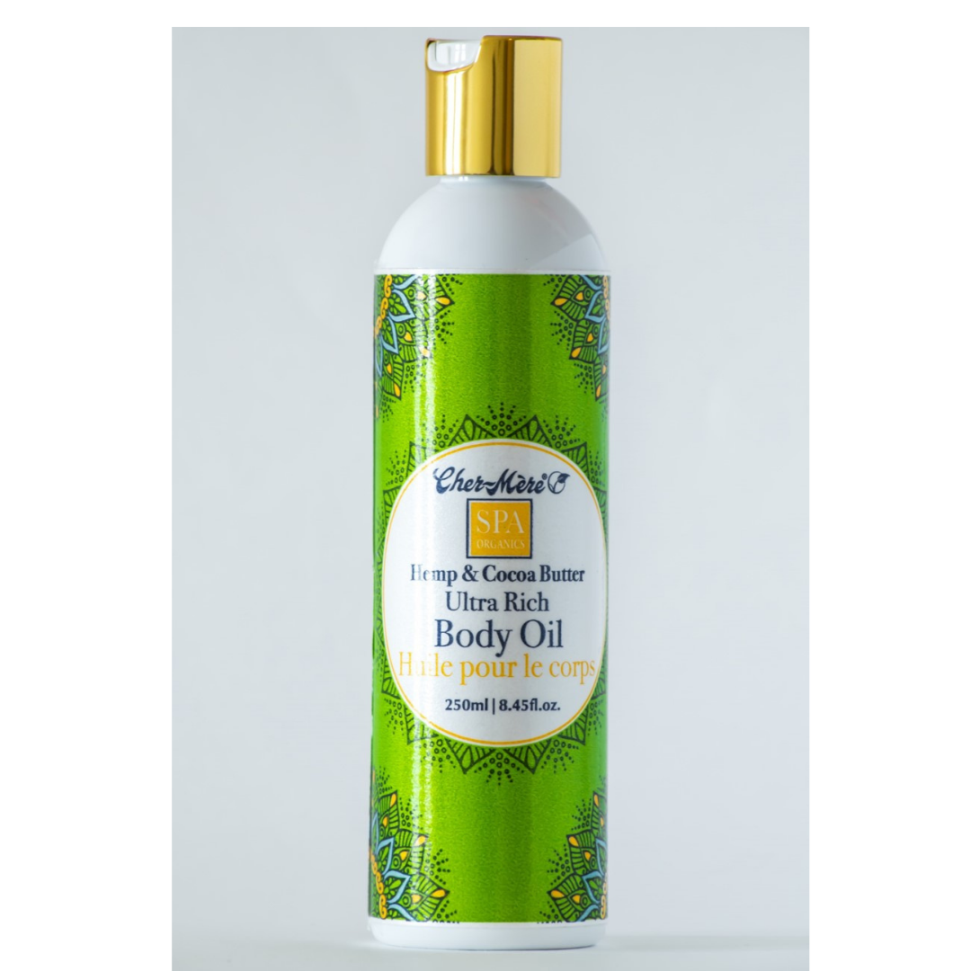 Hemp and Cocoa Butter body oil (250ml)