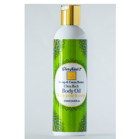 Hemp and Cocoa Butter body oil (250ml)