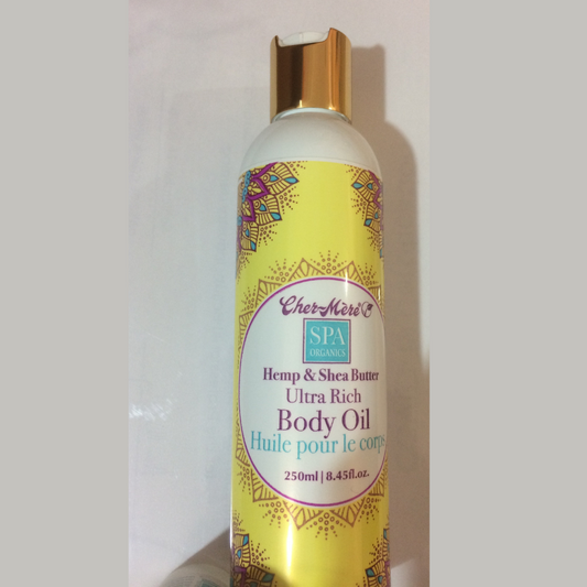 Hemp and Shea Butter Body Oil  (250ml)