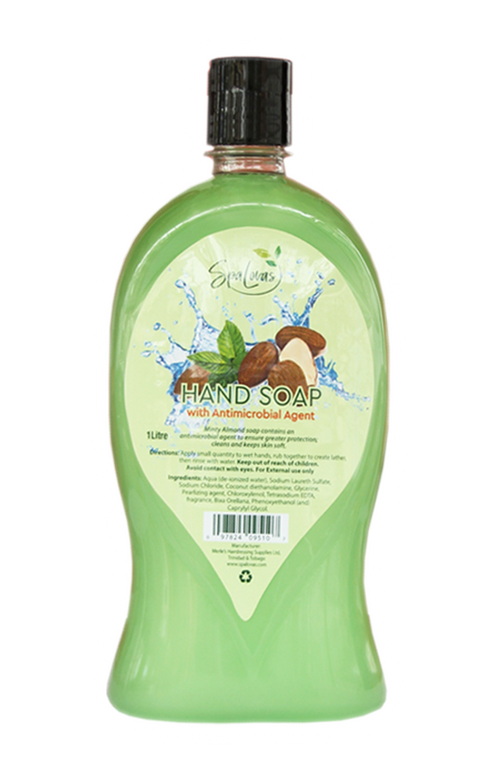 Spa Lovas Minty Almond Hand Soap - 1 litre