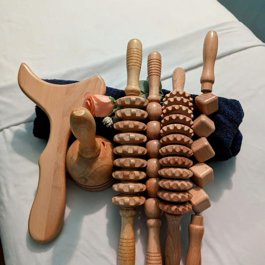 Wood Therapy involves Lymphatic Drainage Massage